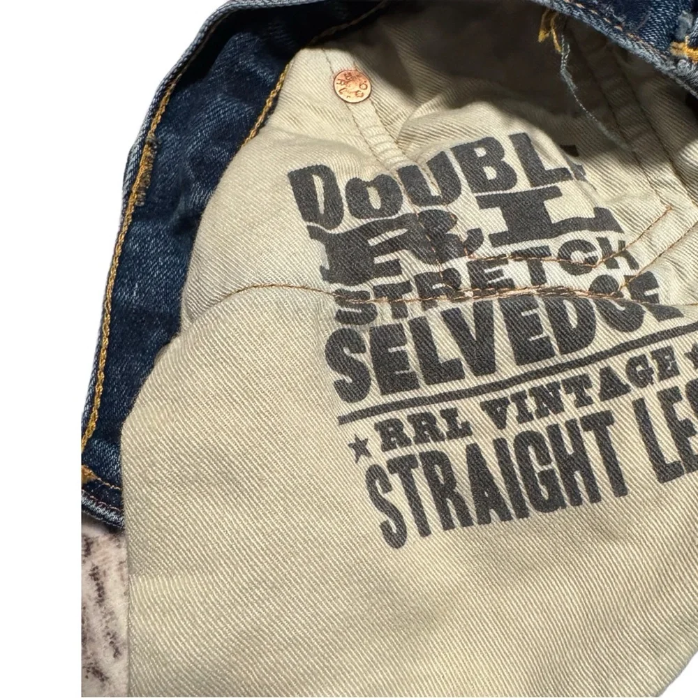 Ralph Lauren RRL logo-embroidered Jeans - Picture 6 of 7